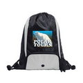 Brand Gear Denali PU Nylon Drawstring Backpack (14"x18")